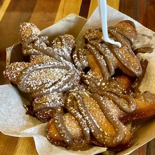 Nutella voodoo beignets! Delicious