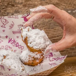 Beignets -  New Orleans French Quarter &amp; CBD - Voodoo Chicken &amp; Daiquiris