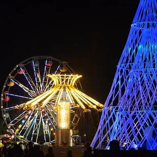 The new addition of the Carnival rides were wonderful!