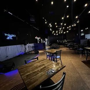 indoor dining area