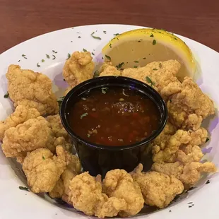 Fried Alligator bites