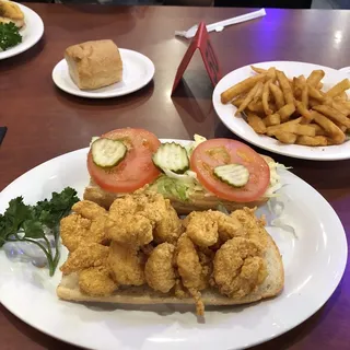 Fried Shrimp Poboy