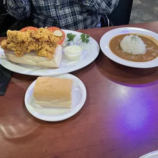 Fried Alligator PoBoy