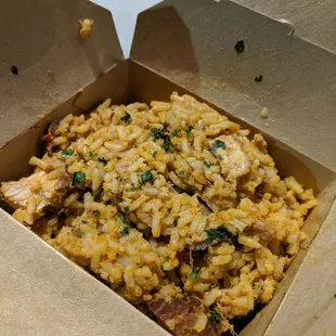 Jambalaya. Spicy and delicious!