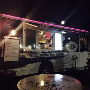 All set up and ready for service!