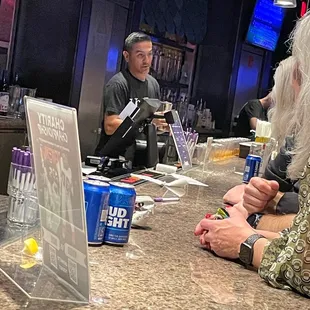 Great bartender's but lack of them