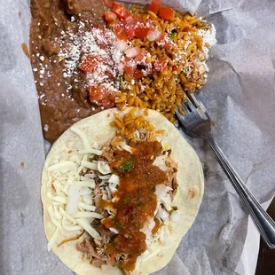 Green Ghost Pork Taco