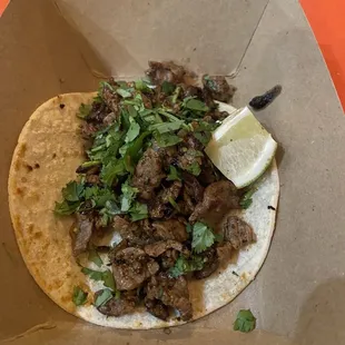 Carne Asada street taco