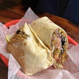Smoked Brisket Burrito