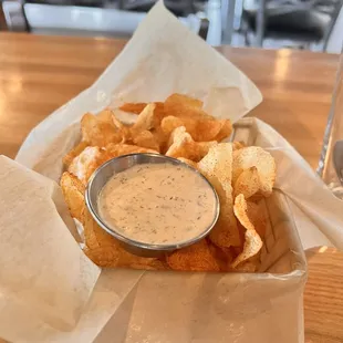BBQ and ranch chips