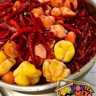 making that famous red fuego