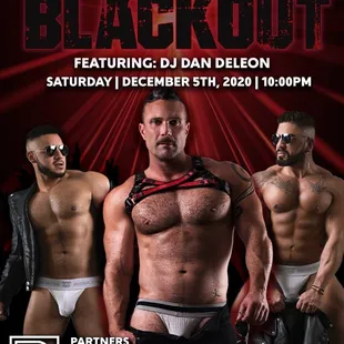 a group of men in underwear