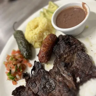 Carne asada plate