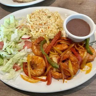 a plate of food on a table