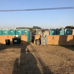 Plenty of potties
