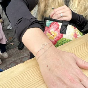 Add a moon to your bracelet