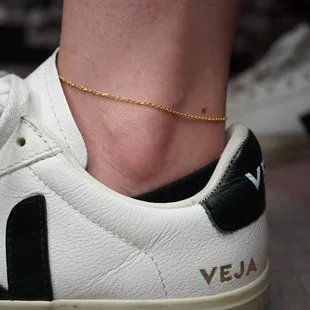14k anklet