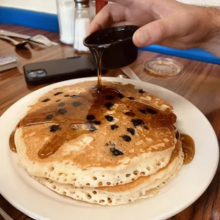 Two Buttermilk Pancakes - Blueberry