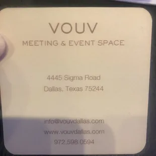 Business card