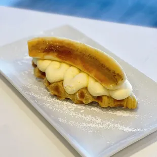 NEW CROIFFLE^*^
 
 CARMELIZED BANANA