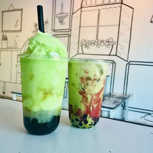 Honeydew Slush Brown Sugar Slush