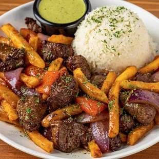 Saltado Shaken Fries