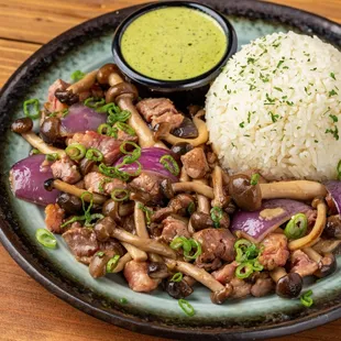 Mushroom &amp; Rib-eye Stir Fry