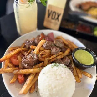 Saltado Shaken Beef