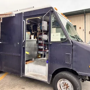 His amazing food truck