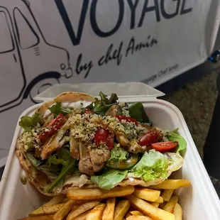 Grill Safran Chicken (gyro)