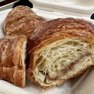 Chef Amin's take on Kouign Amann. Not overly sweet but totally delicious