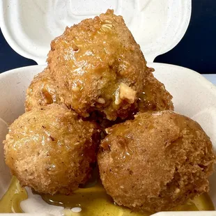 Baklava meets Andagi! I didn't know I needed nutty andagi! SO GOOD