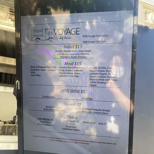 Follow him on Instagram. His menu will change possibly weekly. Serves all types of food from around the world.