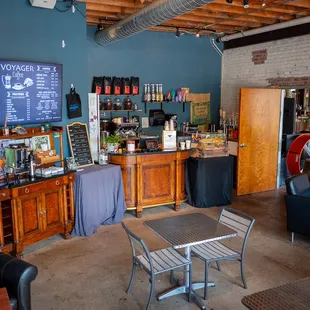 A view of our bar