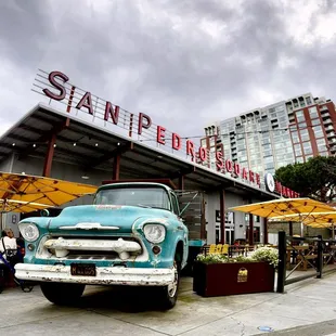 The front of the venue.