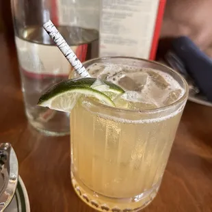 House Rum Punch : Five rum blend, lime, simple syrup