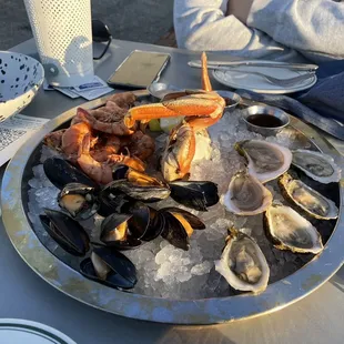 Finally Mani got to eat oyster yay