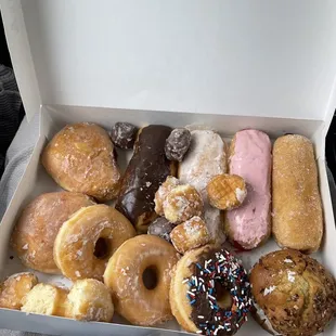 a box of doughnuts