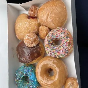 Assortment of donuts