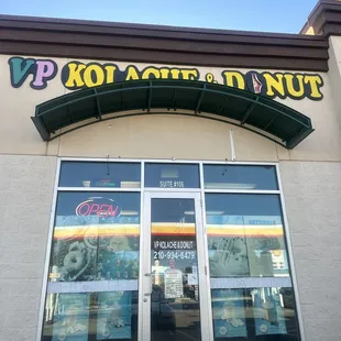 outside