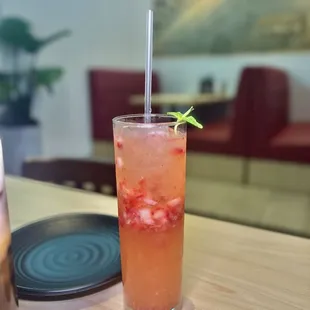 Strawberry Lemonade ($5.25)