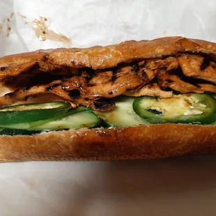 Grilled Chicken Banh Mi
