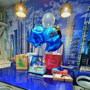 The party room is just esthetically awesome! Great, clean, fun place!