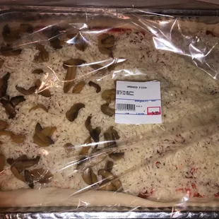 Unbaked Pizza