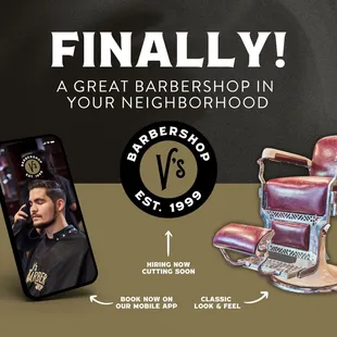 Download our APP and make your reservations now.