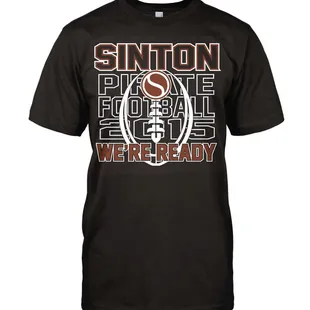 Sinton Football 2015 Black - $15.00