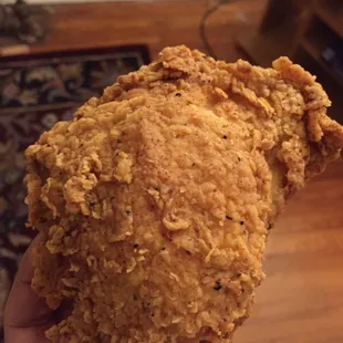 I can&apos;t begin to explain how crunchy and flavorful it was. This is the &quot;seasoned&quot; option.