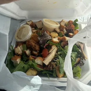 My gorgeous healthy to go salad
