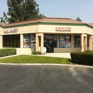 the outside of the store