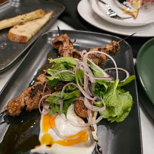 Lamb skewer amazing!
